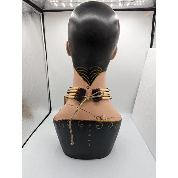 Vintage Native American Old Choker Turkey Bone/Leather horse Hair Traditional - Picture 4 of 12